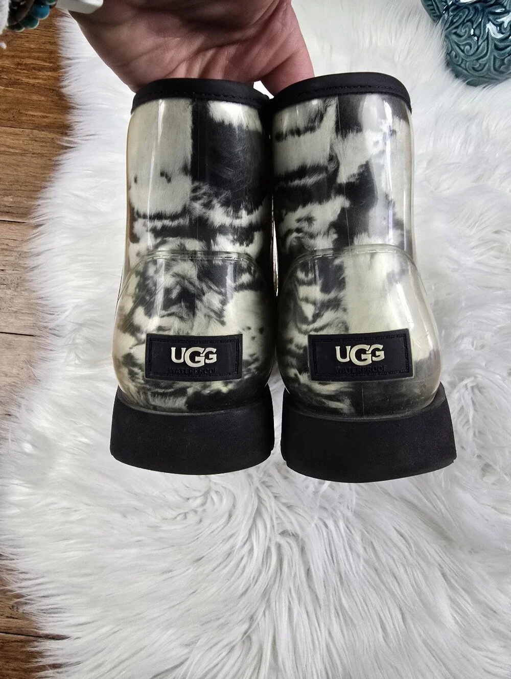 UGG clear boot